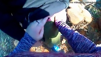 French Amateur Couple Gets Excited By Public Sex With Unsuspecting Park Jogger