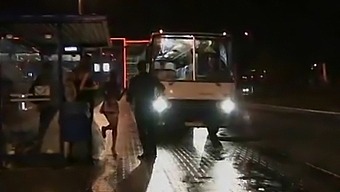 Interracial Wedding Celebration Turns Into Group Sex On A Bus