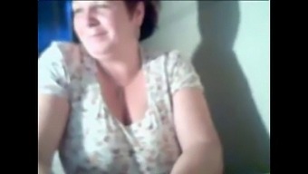 Elderly Woman Displays Her Bosom On Webcam - Part 2