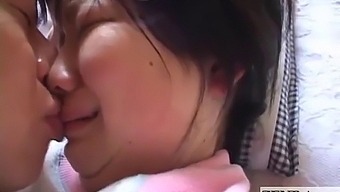 A Japanese Schoolgirl Gives A Full Body Licking To An English-Speaking Man