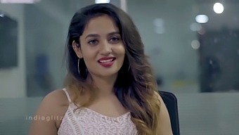 18-Year-Old Indian Girl With Big Natural Tits Gets Naughty On Camera
