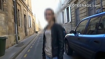 Young And Inexperienced European Teens Auditioning For Their First Time