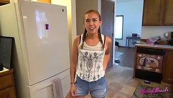 Stepdaughter Seeks Daddy'S Help For Sexual Education: Brandi'S Braids