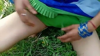 Desi Outdoor Fucked: Bhabhi'S Close-Up View Of Anal Pleasure