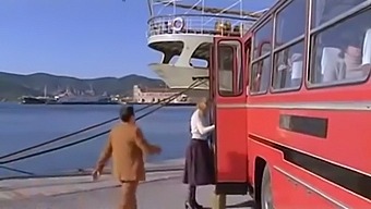 Interracial Couple Enjoys Steamy Encounter On Public Transportation