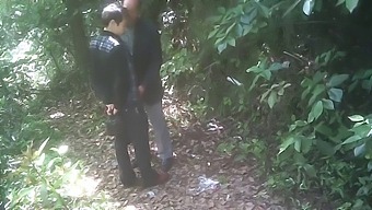Gay Asian Men Cruise In A Public Park