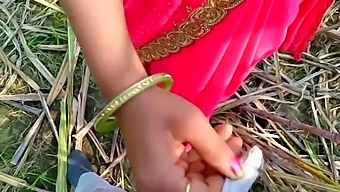 Bhabhi'S Outdoor Adventure In The Jungle With A Doggy Style