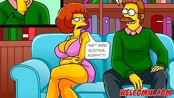 Simptoons And Simpsons Porn Team Up For A Swapping Adventure!