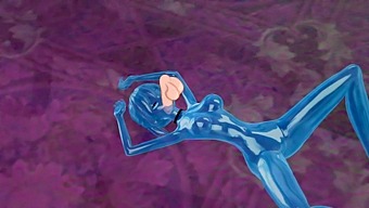 משחק הנטאי המחניק 3d שמציג אישה מכוסה ברפש