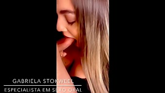 Gabriela Stokweel Gives An Expert Oral Performance Until She Reaches Orgasm - Book Your Session With Me Now