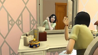 A Japanese Mature Woman And Her Inexperienced Son Stay In The Same Room At A Hotel During A Business Trip