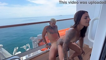 Relaxing And Enjoying The View On Neymar'S Boat